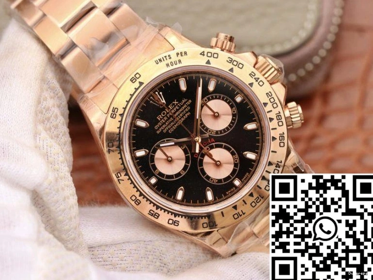 Dial Rolex Black Cosmograph Daytona 116508-001 JH Factory 0318